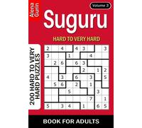 Alena Gurin Suguru puzzle book for Adults (Tascabile)