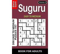 Alena Gurin Suguru puzzle book for Adults (Tascabile)