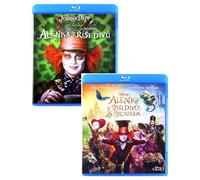 Alenka v risi divu kolekce 1.-2. 2BD (Alice in Wonderland + Alice Through the Looking Glass) (Versione ceca)