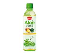 ALEO 0.5L Pineapple Aloe Vera Drink - Natural, No Preservatives, No Artificial Colors Superior Taste Award 2025