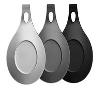 ALEOHALTER Poggiamestolo in silicone, 3 pezzi resistenti al calore per utensili da cucina, supporto per cucchiaio da cucina (dimensioni: 3 pezzi)