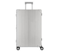 Aleon Traveler Macro Trolley a 4 ruote da 77 cm con borsa porta abiti grigio
