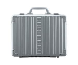 Aleon Cartella Attache 38 cm scomparto per laptop color argento