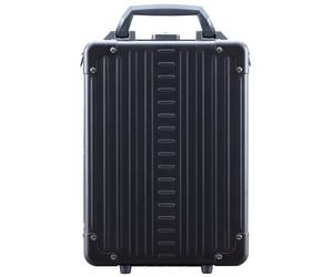 Aleon Cartella verticale in alluminio Scomparto per laptop da 25 cm nero
