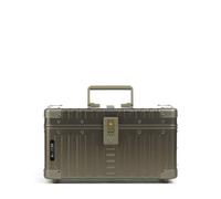 Aleon Classic 15 Borsa per cosmetici oliva, alluminio, unisex