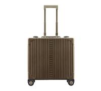 Aleon Deluxe 4 ruote Trolley business 45 cm color bronzo