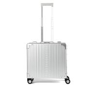 Aleon Trolley business Deluxe a 4 ruote in alluminio, 45 cm grigio