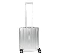 Aleon Trolley cabina Business a 4 ruote in Alluminio, 42 cm, con scomparto per laptop grigio
