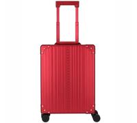 Aleon Trolley cabina Business a 4 ruote in alluminio, 55 cm rosso
