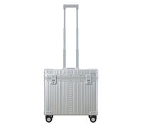Aleon Trolley pilota classico in alluminio da 44 cm color argento