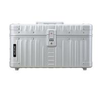 Aleon Trousse da viaggio Classic in alluminio, 39 cm color argento