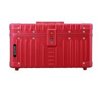 Aleon Trousse da viaggio Classic in alluminio, 39 cm rosso