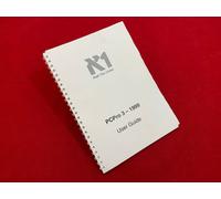 Aleph One Pcpro 3 - 1999 Utente Guida / Manuale per Ghianda Risc OS Sistemi