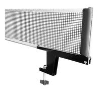 Alephnull Table Tennis Net and Post Set Folding Ping Pong Net and Post Kit (Nero)