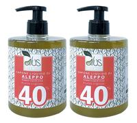 Aleppo Sapone Liquido 40% 500 Ml 2x500 ml