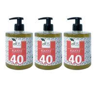 Aleppo Sapone Liquido 40% 500 Ml 3x500 ml