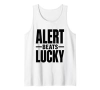 Alert Beats Lucky - Campagna per la Sicurezza sul Posto di Lavoro Canotta