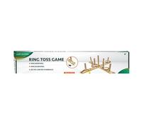 Alert Gioco per lanciare anelli in legno con 6 anelli per bambini.