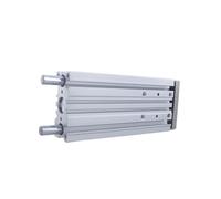 Alesaggio 40mm corsa 175/200/225mm cilindro di guida compatto cuscinetto scorrevole/MGPL cilindro pneumatico a sfere pistone a 3 steli(MGPL40-175Z)