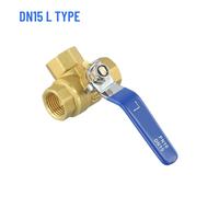 Alesaggio valvola ottone 3 vie design con ottima tenuta per acqua olio e gas