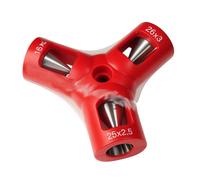 ALESATORE CALIBRATORE TUBO MULTISTRATO TRIPLO Ø 16X2 20X2 25X2,5 26X3 SBAVATORE