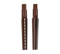Alesatore con Cono Morse Fine Grezzo, Alesatore Manuale in Acciaio Ad Alto Tenore di Carbonio, MT1#, MT2#, MT3#, MT4#, MT5# (2 pezzi) (Eacam4fando3tcg-11)