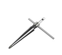 Alesatore conico manuale affusolato con manico a T, 6 scanalature, strumento per smussatura, 3-13 mm/5-16 mm, accessori per macchine in acciaio (5-16 mm)