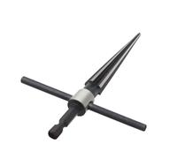 Alesatore Conico Manuale con Impugnatura Esagonale per Set di Strumenti di Installazione del Chiodo di Coda del Foro del Pickup della Chitarra Elettrica(Hexagonal Handle)