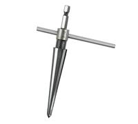 Alesatore conico manuale da 5-16 mm, manico a T, in legno, 5-16 mm, progettato solo per un uso di lunga durata con una corretta durata e un funzionamento costante