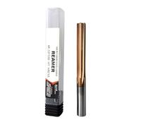 Alesatore for macchina in metallo duro con scanalatura dritta rivestita, tolleranza H7, mandrino for fresa in metallo temprato a 6 scanalature CNC 6~20 mm (2x25x50-4F)(6x100x150-6F)