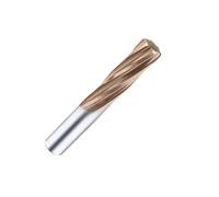 Alesatore in metallo duro ad alta precisione con scanalatura a spirale da 1 a 12 mm | Fresa for metallo in acciaio con tolleranza H7 a 6 scanalature(4.2mm)