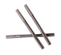 Alesatore manuale, Alesatore HSS con diametro di taglio da 2-4 mm, alesatore rotante for utensili rotanti a gambo dritto in acciaio rapido(2Pieces 2mm)