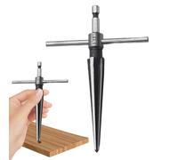 Alesatore manuale, alesatori per metallo | Apri foro per alesatore per trapano elettrico con impugnatura a T | Alesatore per smusso conico, strumento di alesatura portatile, alesatore per perni a pont