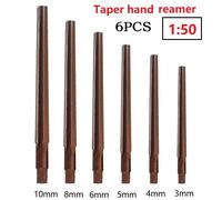 Alesatore manuale perno conico alesatore manuale 1:50 conico 3/4/5/6/8/10 mm 96#