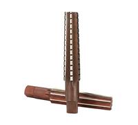 Alesatore manuale regolabile, Alesatore conico Morse a mano MT0/MT1/MT2/MT3/MT4 in acciaio a bordo fine/grezzo for fresatura e finitura(2pcs MT3 Set)