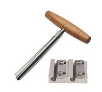 Alesatore Manuale - Strumenti Alesaggio Ampliato per Dimensione | 3/4-4/4 | Cono 1 26 per Riparazione Strumenti | corde orchestrali chitarra | Corde come Violino | Alto, Chitarra, Contrabbasso