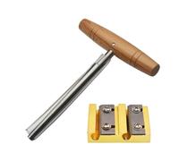 Alesatore Manuale - Strumenti Alesaggio Ampliato per Dimensione | 3/4-4/4 | Cono 1 26 per Riparazione Strumenti | corde orchestrali chitarra | Corde come Violino | Alto, Chitarra, Contrabbasso