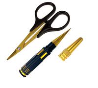 Alesatore per corpo 0-14 mm perforatore con manicotto e set di forbici curve per attrezzi per hobby scocca per auto RC