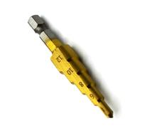 Alesatore Per Foro Per Perno Di Coda Codolo Angolare Flauto Dritto Punta Da Trapano A Gradini Riparazione E Realizzazione Di Strumenti Per Chitarra Guitar Making Tools(4-12mm)