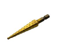 Alesatore Per Foro Per Perno Di Coda Codolo Angolare Flauto Dritto Punta Da Trapano A Gradini Riparazione E Realizzazione Di Strumenti Per Chitarra(3-12mm)