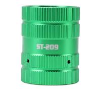 Alesatore per tubi metallici con 4 lame in acciaio inossidabile, alesatore per tubi interni ed esterni, strumento per smussare i tubi in rame, PVC e PPR, strumento per la sbavatura