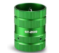 Alesatore professionale per tubi interni ed esterni con 4 taglienti, pulitore per sbavature idrauliche per tubi in rame PVC acciaio inossidabile, adatto per tubi OD e ID da 1/4" a 5/8"