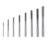 Alesatori a macchina, 8 pezzi HSS HSS Set di utensili per alesatori con mandrino 3/4/5/6/7/8/9/10 mm con gambo dritto Accuse Strumenti industriali