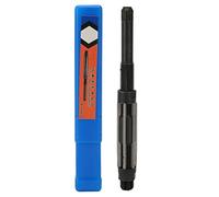 Alesatori Manuali 9SiCr, Alesatore Regolabile Intervallo di Regolazione 19-21 Mm Utensile di Serraggio Manuale 6 Scanalature Lunghezza 64 Mm