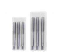Alesatori manuali, Set di maschi for filettatura a macchina con scanalatura dritta HSS, misure metriche M2-M24, 3 pezzi(3pcs M3.5x0.6)
