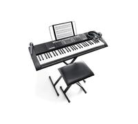 Alesis Harmony 61 Pro - Tastiera pianoforte a 61 tasti con risposta touch regolabile, USB Midi, 580 suoni, Touchpad prestazioni X/Y con FX stile DJ