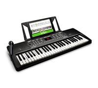 Alesis Melody 54 - Pianola Portatile Per Scuola Media, Tastiera Musicale a 54 Tasti con Casse Integrate, Microfono, Leggio e Potenti Funzioni Didattiche