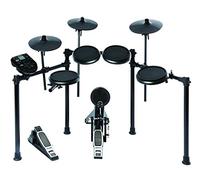 Alesis Nitro Kit Batteria Elettronica Completa con 8 Pad, 385 Suoni, 40 Kit, Rullante Bi-Zona, Bacchette, 60 Canzoni di Accompagnamento, Uscita MIDI