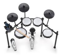 Alesis Nitro Max Batteria Elettronica | Rullante Dual-Zone 10", Tom 8", Piatti 10", Pelli Mesh Silenziose, Bluetooth, 440+ Suoni BFD, USB MIDI, Drumeo, Principianti