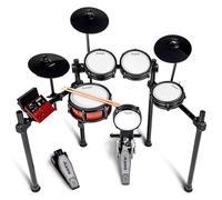 Alesis Nitro Pro - Batteria elettronica con pad mesh silenziosi a doppia zona, Bluetooth, Drumeo, USB MIDI, compatibile con doppia pedale